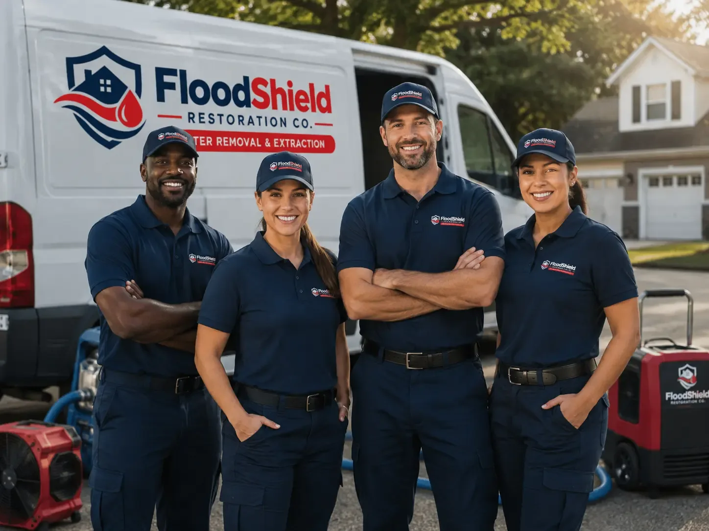 Flood Damage Restoration company in Romayor, TX